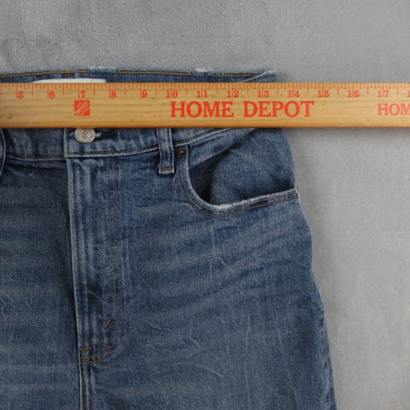 Abercrombie & Fitch The 90s Straight Ultra High Rise Jeans Blue Size 26/2L - Picture 3 of 12